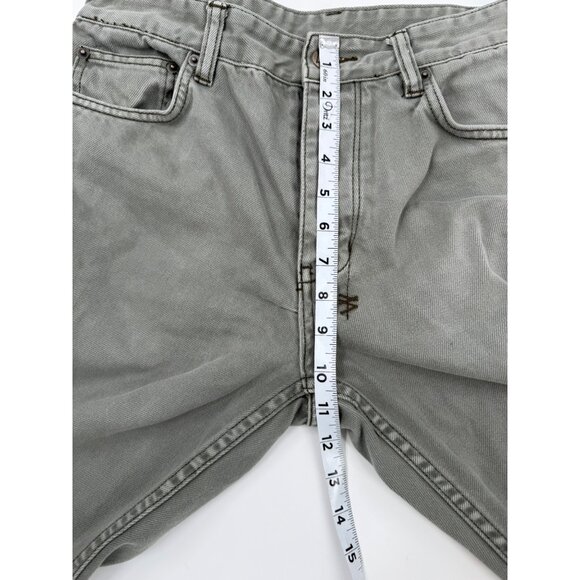 Ksubi Chitch Deep Forest Green Slim Fit Mens Jeans Cotton Blend Decorative Back - Picture 14 of 16